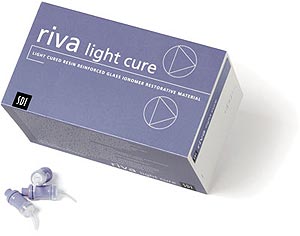 SDI Riva Light Cure A2 Resin Reinforced Glass Ionomer, 50 Capsule Refill SDI Riva Light Cure A2 Resin Reinforced Glass Ionomer, 50 Capsule Refill